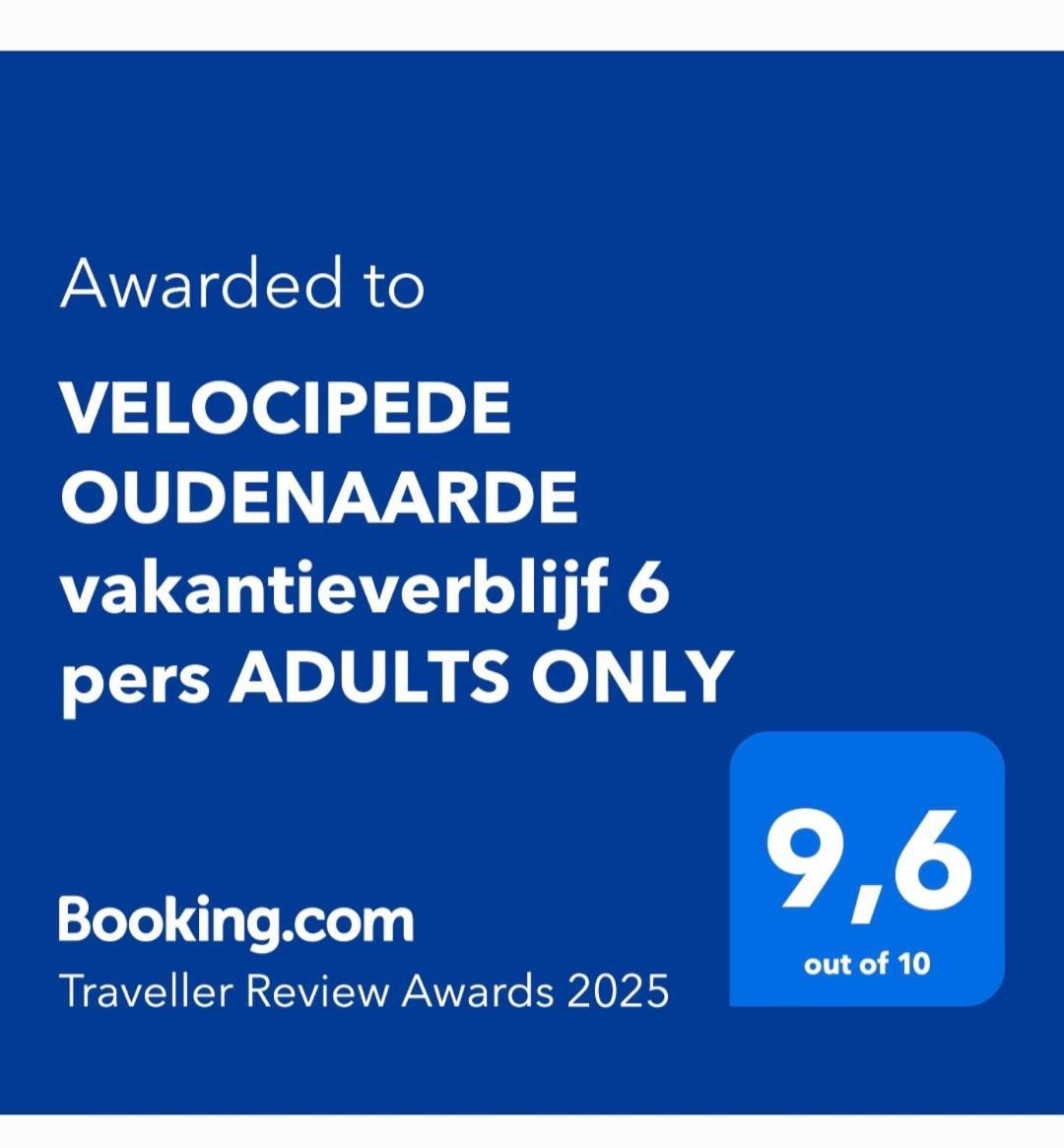 Velocipede Oudenaarde Vakantieverblijf 6 Pers (Adults Only) 外观 照片